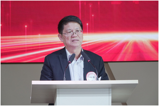 海南省宋慶齡宋耀如研究會(huì)會(huì)長(zhǎng)陳封椿致辭。符敦孝攝